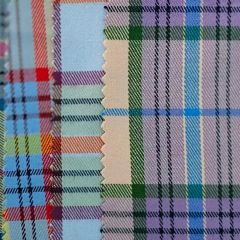 Tr Checkered Fabric Polyester Rayon Plaid Material for Formal Suits & Skirts - Image 4