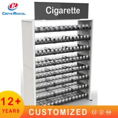 Factory Tobacco Display Tobacco Shop Display Floor Stand Smoke Shop Display Pharmacy Cigarettes Shelves Furniture Tobacco Display Rack Cigarettes Shelves - Shenzhen Centroyal Metal & Plastic Co., Ltd.