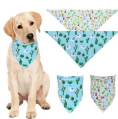 Reversible Square Dog Scarves, Dog Kerchiefs Size L Type Scarf Origin China Model NO. DB209 Material Cotton Style - Image 1