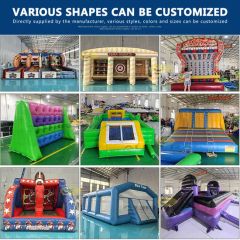 Soccer Court Sports Games Outdoor Field Inflatable Soap Football Pitch - Image 4