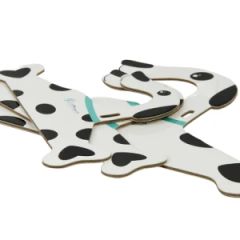 Custom Cardboard Paper Eco-Friendly Dog Carton Pet Cloth Hanger - Wuhan Sinicline Industry Co., Ltd.