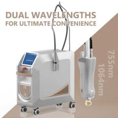 Alexandrite YAG Laser Hair Removal Beauty Machine ND YAG 755nm 1064nm Gentle Alex Max PRO 2023 Alexandrite Laser - Sanhe Wk Electronic Technology Co., Ltd.