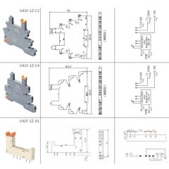 Electronic Slim Ultra-Thin 24VDC Module Screw General Purpose Relays with Base - Image 5