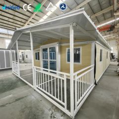 New Technology Container Office Steel Structure Frame Welded Flat Pack Container House as Dormitory - Shandong Mars Cabin Technology Co., Ltd.