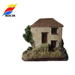 Resin 3D Building Replica Building Model Style Natural Material Polyresin Model NO. BM13001A Size - Image 3
