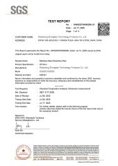 certificate certificate from Shandong Zhongtian Technology Products Co., Ltd.