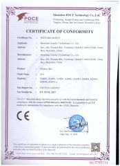 CE certificate from Shenzhen Gravity Technology Co., Ltd.