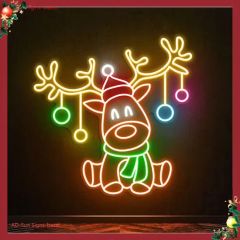 Colorful & Bright LED Neon Lights for Christmas Tree Party Decor - Image 1