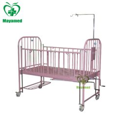 My-R032 Plastic Coating Steel Children Bed for Hospital - Image 1