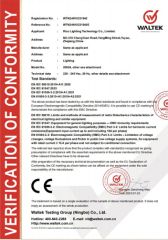 CE CERTIFICATES certificate of Yuyao ShunLighting Co., Ltd. – certificate photo, supplier certificates section