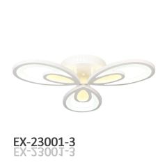 45W LED Ceiling Light-3 Arms with Remote Control Power 45W Color White Style modern Voltage 220V IP Rating IP33 Beam Angle 180 - Image 2