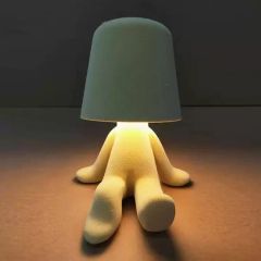 New Product Creative Modern Night Light Round Head Sit Table Lamp - Image 1