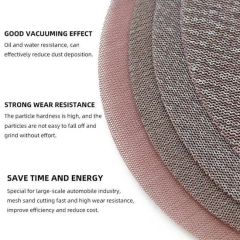 Round Sandpaper Discs for Drywall Abrasive Sanding Mesh Disc Shape Round Model Number 225mm Model NO. MSD-P240 HS Code 6805200000 - Image 3