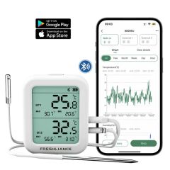 Bluetag Th30b/Th30r Real-Time Monitoring Data Logger Temperature Humidity Instruments Driven for Cold Chain Logistics Solutions - Image 1