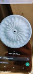 Plaster Of Paris Ceiling Rose Shape Round Finish Plain Diameter 500 mm Material Plaster Of - Image 1