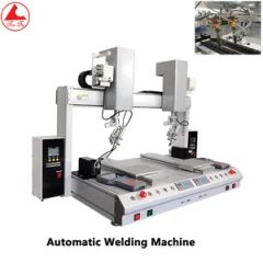High Precision Automatic Electronic Components Soldering Machine Robotic Soldering Machine for Switch Plug - Guangdong Tuorong Automation Equipment Co., Ltd.