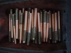 Galvanized Motor Stud Copper Threaded Studs No Of Hole 2 Color Natural Size 1 - 7 inch Feature Rust Proof Technique Hot - Image 1