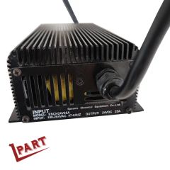 Rechargeable Black Forklift Jack Parts Battery Charger Esch24V25A - Hefei Liftpart Machinery Technology Co., Ltd.