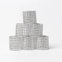 Elegant Crystal Napkin Rings for Wholesale Party Banquet Decor - Image 6