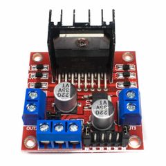L298 2A Dual Motor Driver Module, Brushed DC Motors Number Of Channels 2 Total DC current 4 A Motor Driver Type L298 Logic Voltage 4.5-7 - Image 3