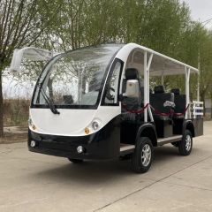 14 Seater Sightseeing Shuttle Car with Discounted Price and Rechargeable - Dezhou Fuda Metal Products Co., Ltd.