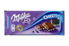 MILKA & OREO Alpine milk chocolate with the cocoa and vanilla cream filled confe - Image 1
