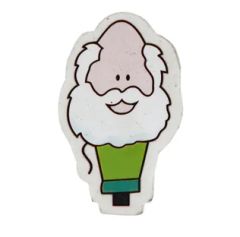 Santa Claus Shaped Eraser - Image 1