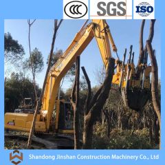 8t Crawler Excavator Mounted Tree Shovel/ 5 Petal Shovel/Tree Spade - Image 4