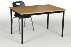 Customizable Student Desks for Schools with Chairs Color Clear Style Modern Condition New Folded Folded Origin Foshan Model NO. KZ59 - Image 1
