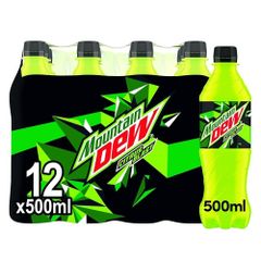 Cheap Price Best Quality Mountain Dew 500ml PET - Pack of 12 - Image 4