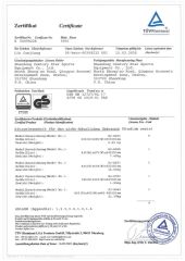 GS certificate from Shandong Century Star Sports Equipment Co., Ltd.