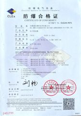 certificate certificate of Anhui Tongyi Instrument and Control Technology Co., Ltd. – certificate photo, supplier certificates section