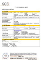 SGS Audited certificate from Guangzhiyuan 3D Tech Limited