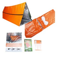 OEM Waterproof Ultralight Green PE Mylar Thermal Outdoor Survival First Aid Sleeping Bag - Qingdao New Stone Imp&Exp Co., Ltd.