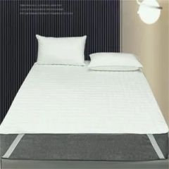 Quilted Mattress Topper Pad Cover Size King Origin China Pattern Solid Filling Cotton Technics Woven Material Cotton Payment Tt or LC - Image 6