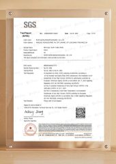 PCR REACH certificate of Belpack (Shanghai) Packaging Co., Ltd. – certificate photo, supplier certificates section