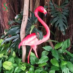 Resin Crafts Light up Flamingo Figurine for Home Patio Garden Decoration - Image 6
