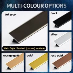 Tile Accessories Metal Aluminum Ceramic Corners Tile Trim - Image 2