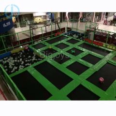 Trampoline Playground Park Multifunction Indoor Trampoline Park Equipment with Slide - Image 2