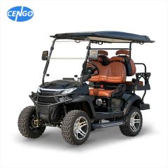 UAE Modern Fashion New Design 2 4 6 Seat Club Car Electric Lithium Battery Golf Buggy Hunting Cart with 48V/72V - Sichuan Nuole Electric Technology Co., Ltd.