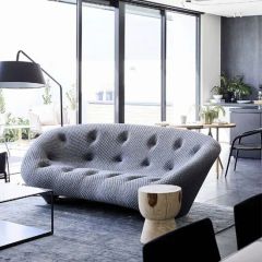 Premium Ergonomic Sofas for Hotel Lobbies and Offices Fixed Fixed Origin China Rotary Fixed Sofa Kind Set Material Wood Frame - Image 3