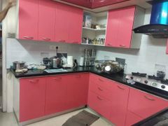 Modular Modern Kitchen Warranty 10 Years Appearance Modern Door Finishing Acrylic Kitchen Design Straight Kitchen Layout - Image 8