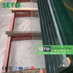 Third-Party Tested High-Transparency Custom Laminated Bulletproof Glass Multi-Layer Composite Safety Glass for Bank Jewelry Counters Partition Door Window - Image 6
