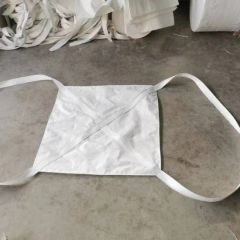 White PP Woven Jumbo Sling Bag for Construction Site Debris Collection - Henan Ruifa Plastic Packaging Co., Ltd
