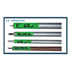 Chemical Earthing Electrodes Dimensions Precise Construction Robust Tensile Strength High Service Life Prolonged Corrosion Resistance - V. K. Industries