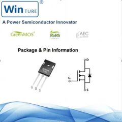 Telecom Power Vds 650V RDS38mΩ Fast Recovery Diode Mosfet - Image 1
