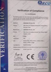 CE certificate from SHENZHEN TPX CO., LTD.