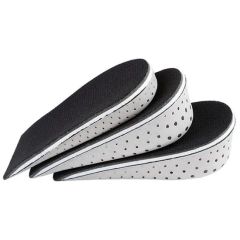 Slow Rebound Invisible Breathable EVA Half Size Heel Pad Height Increasing Insoles - Image 2
