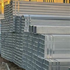 Galvanized Square Steel Pipe Cost Effective Galvanized Square Tube for Scaffolding - China Steel Material & Pipe Company