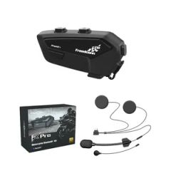 6 Riders Intercomunicador Bluetooth Helmet Headset FM Radio Waterproof Mesh Motorcycle Intercom - Image 1